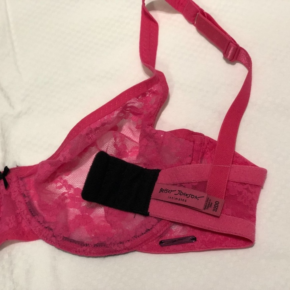 Betsey Johnson Intimates Stretch Lace Bra - Picture 3 of 3